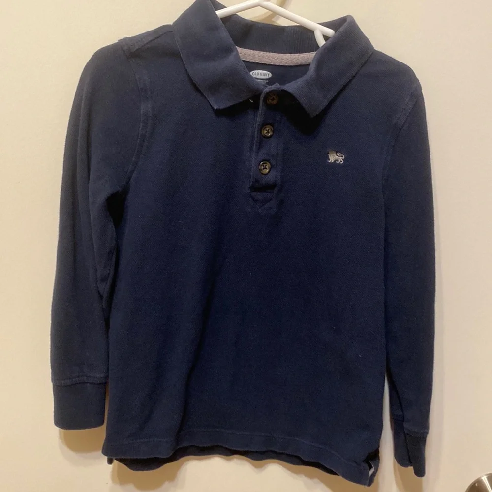 Old Navy Long Sleeve Polo